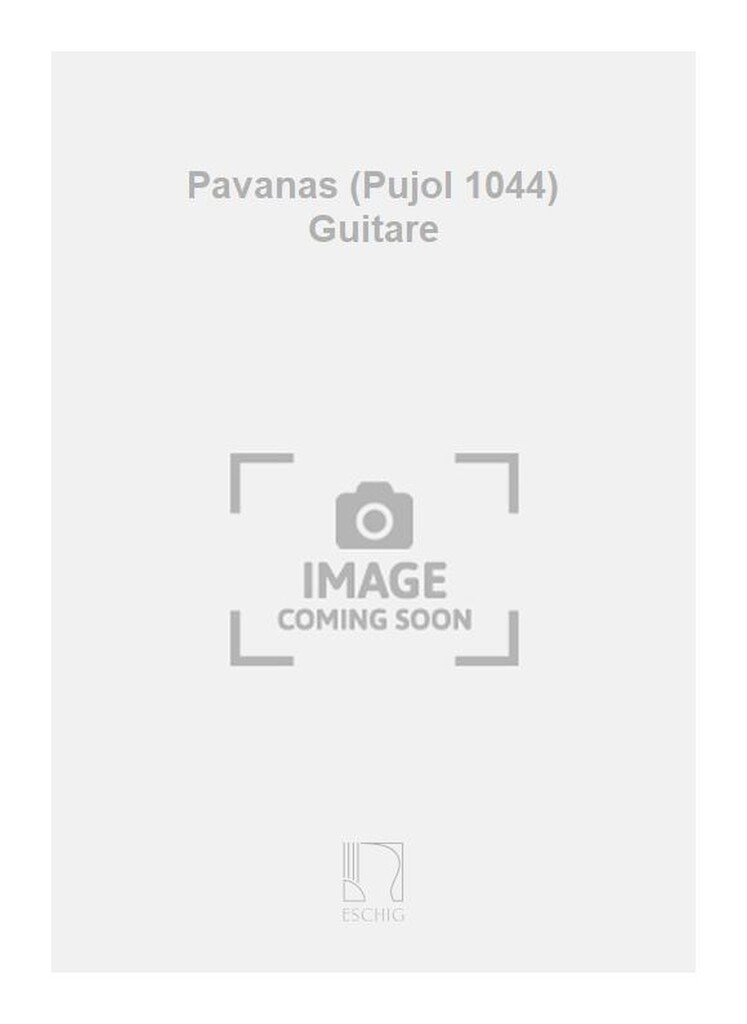 Pavanas (Pujol 1044) Guitare